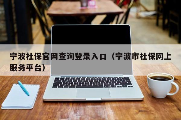 宁波社保官网查询登录入口（宁波市社保网上服务平台）