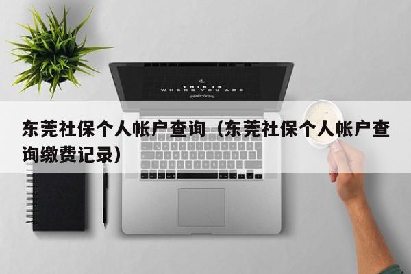 东莞社保个人帐户查询（东莞社保个人帐户查询缴费记录）