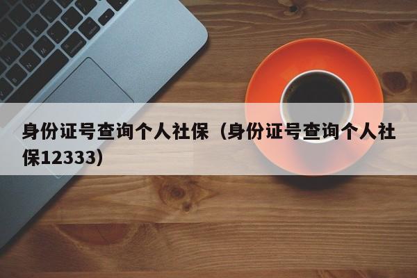 身份证号查询个人社保（身份证号查询个人社保12333）