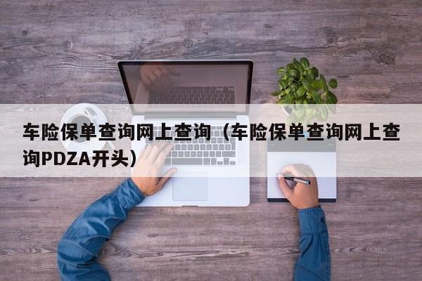 车险保单查询网上查询（车险保单查询网上查询PDZA开头）