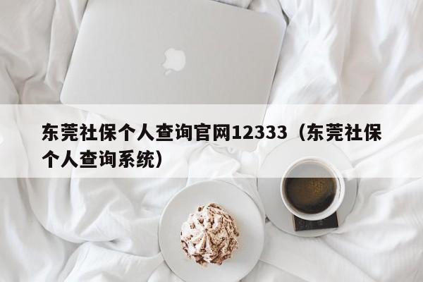 东莞社保个人查询官网12333（东莞社保个人查询系统）