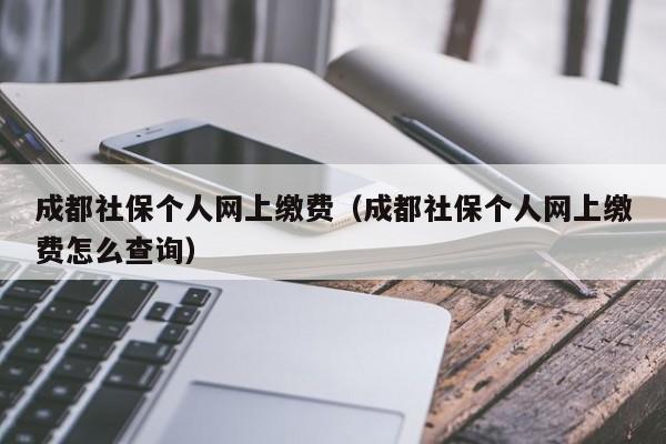 成都社保个人网上缴费（成都社保个人网上缴费怎么查询）