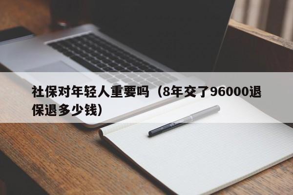 社保对年轻人重要吗（8年交了96000退保退多少钱）