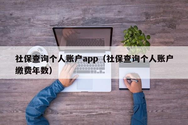 社保查询个人账户app（社保查询个人账户缴费年数）