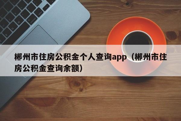 郴州市住房公积金个人查询app（郴州市住房公积金查询余额）