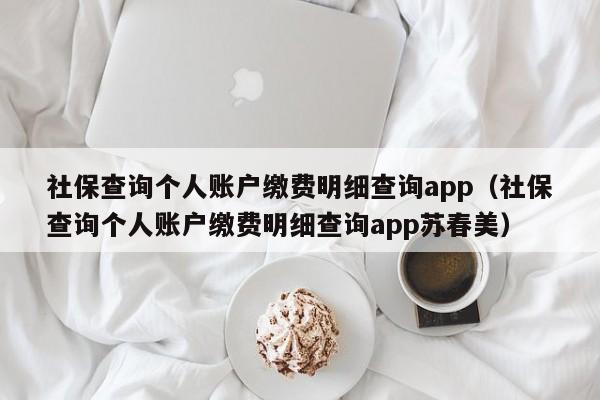 社保查询个人账户缴费明细查询app（社保查询个人账户缴费明细查询app苏春美）