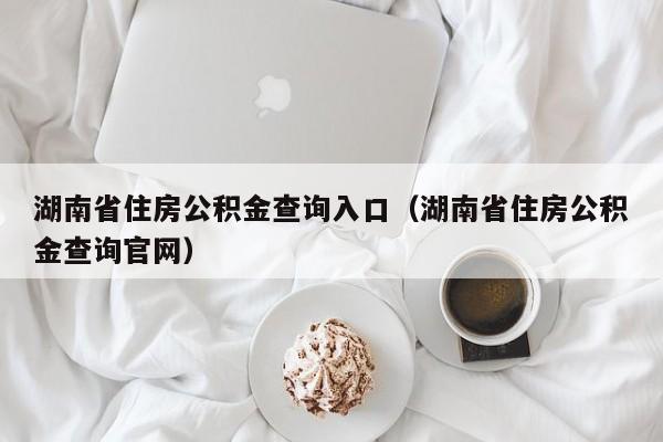 湖南省住房公积金查询入口（湖南省住房公积金查询官网）