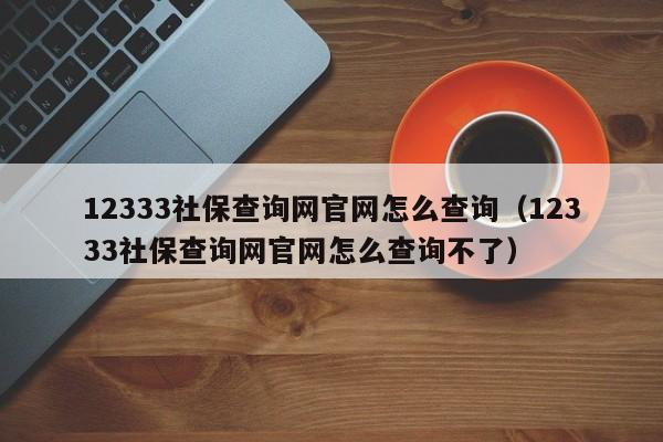 12333社保查询网官网怎么查询（12333社保查询网官网怎么查询不了）