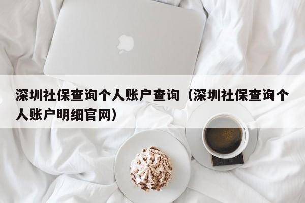 深圳社保查询个人账户查询（深圳社保查询个人账户明细官网）