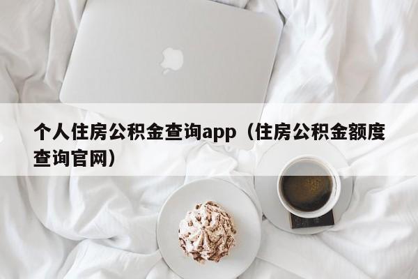 个人住房公积金查询app（住房公积金额度查询官网）