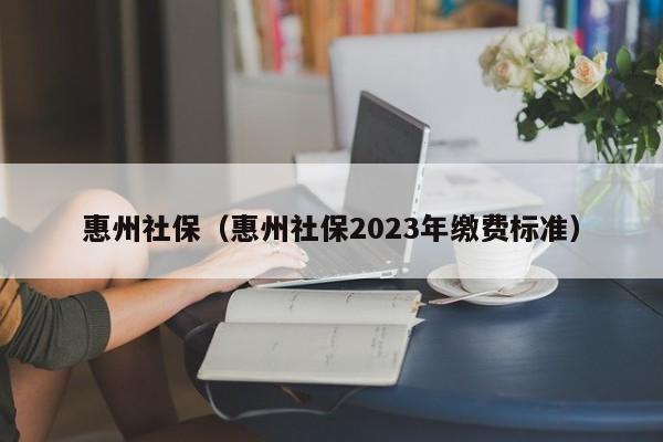 惠州社保（惠州社保2023年缴费标准）