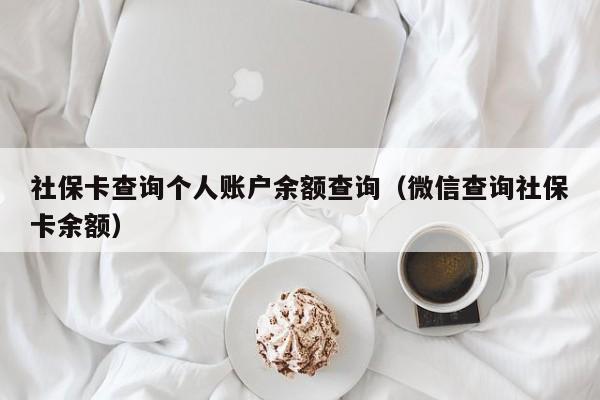 社保卡查询个人账户余额查询（微信查询社保卡余额）