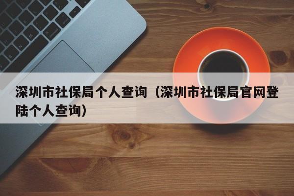 深圳市社保局个人查询（深圳市社保局官网登陆个人查询）