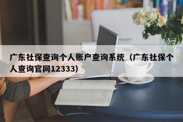 广东社保查询个人账户查询系统（广东社保个人查询官网12333）