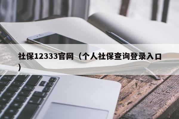 社保12333官网（个人社保查询登录入口）