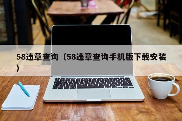 58违章查询（58违章查询手机版下载安装）