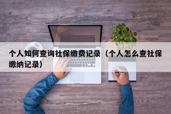 个人如何查询社保缴费记录（个人怎么查社保缴纳记录）