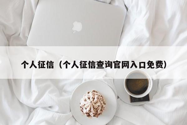 个人征信（个人征信查询官网入口免费）