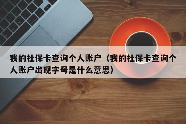 我的社保卡查询个人账户（我的社保卡查询个人账户出现字母是什么意思）