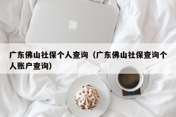 广东佛山社保个人查询（广东佛山社保查询个人账户查询）