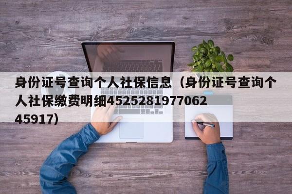 身份证号查询个人社保信息（身份证号查询个人社保缴费明细452528197706245917）