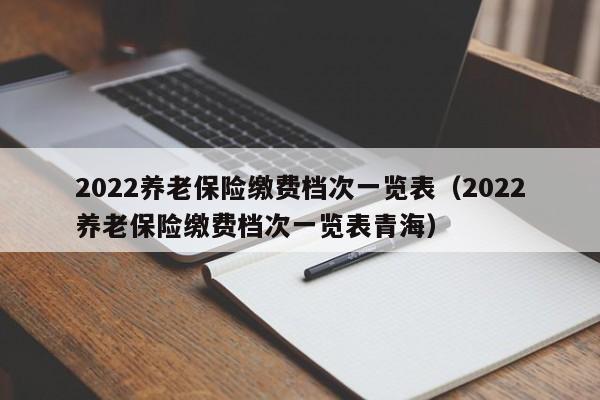 2022养老保险缴费档次一览表（2022养老保险缴费档次一览表青海）