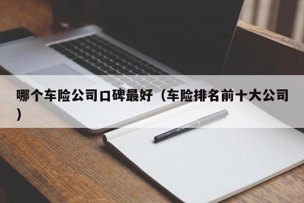 哪个车险公司口碑最好（车险排名前十大公司）