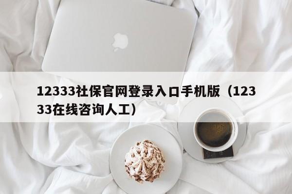 12333社保官网登录入口手机版（12333在线咨询人工）