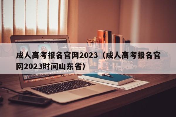 成人高考报名官网2023（成人高考报名官网2023时间山东省）