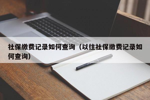 社保缴费记录如何查询（以往社保缴费记录如何查询）