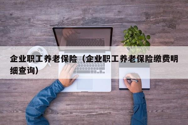 企业职工养老保险（企业职工养老保险缴费明细查询）