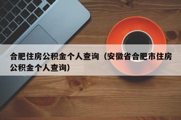 合肥住房公积金个人查询（安徽省合肥市住房公积金个人查询）