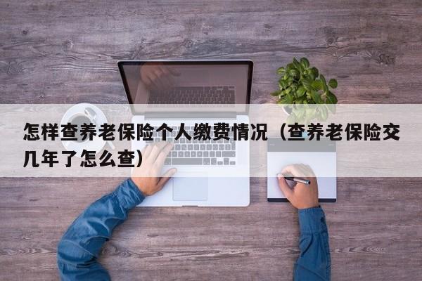 怎样查养老保险个人缴费情况（查养老保险交几年了怎么查）