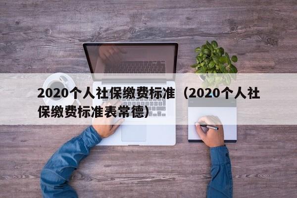 2020个人社保缴费标准（2020个人社保缴费标准表常德）