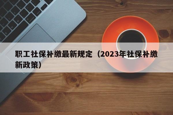 职工社保补缴最新规定（2023年社保补缴新政策）