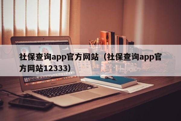 社保查询app官方网站（社保查询app官方网站12333）