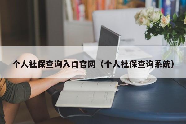 个人社保查询入口官网（个人社保查询系统）