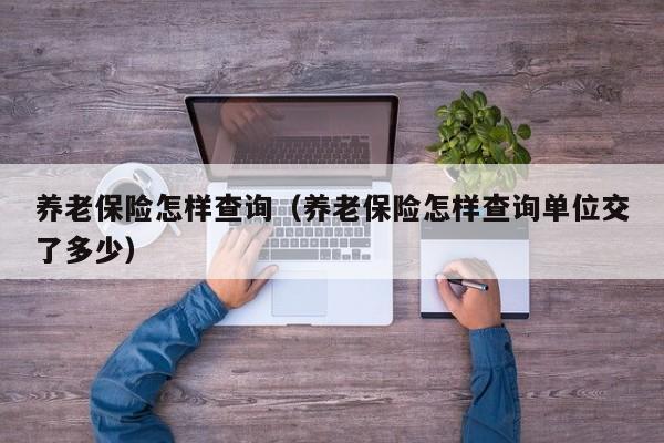 养老保险怎样查询（养老保险怎样查询单位交了多少）