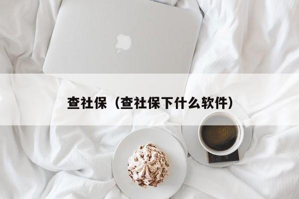 查社保（查社保下什么软件）