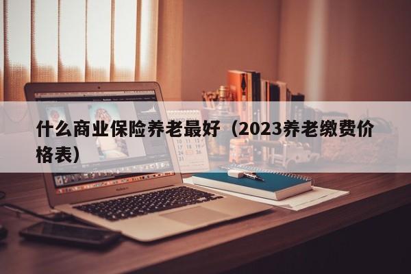 什么商业保险养老最好（2023养老缴费价格表）