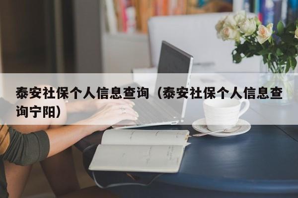 泰安社保个人信息查询（泰安社保个人信息查询宁阳）