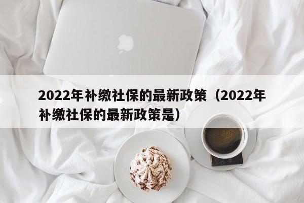 2022年补缴社保的最新政策（2022年补缴社保的最新政策是）