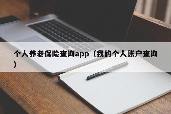 个人养老保险查询app（我的个人账户查询）