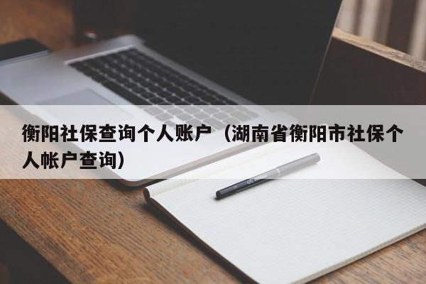 衡阳社保查询个人账户（湖南省衡阳市社保个人帐户查询）